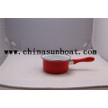 Enamel Mini Single Handle Milk Pot